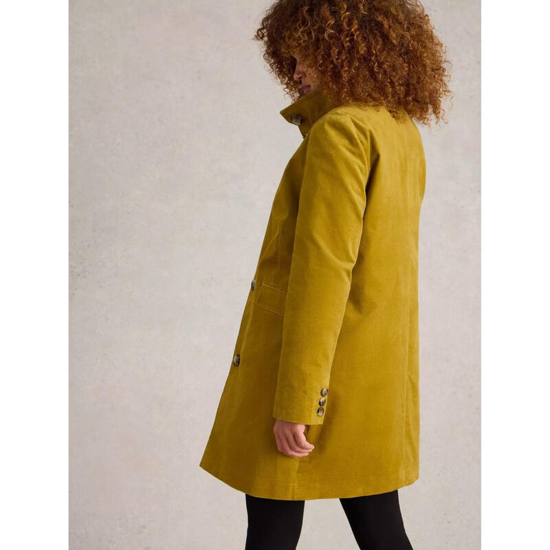 White Stuff Karla Velvet Coat image number 9